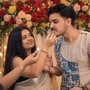 তরুণ কুমারের নাতি ও নাত বউ সৌরভ বন্দ্যোপাধ্যায় ও ত্বরিতা চট্টোপাধ্যায়। 