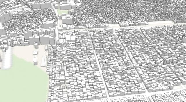 A digital twin of Dharavi. It is meant to serve as a spatial baseline for rehabilitation.