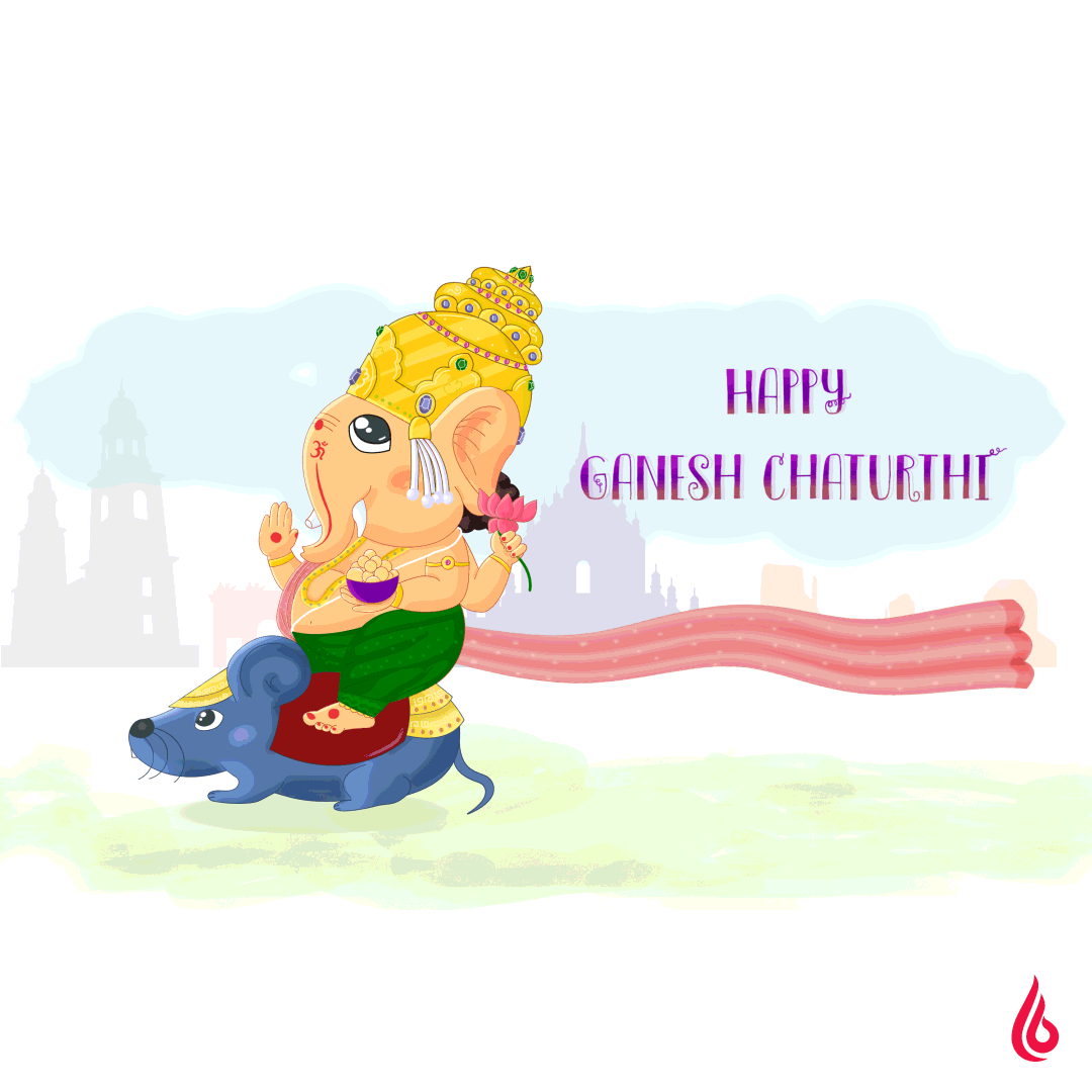 Happy Ganesh Chaturthi 2026. (Giphy) Happy Ganesh Chaturthi 2026. (Giphy)