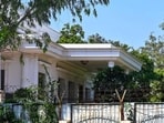 The 6, Flagstaff bungalow was Arvind Kejriwal's official residence as CM from 2015 till October 2024. (HT Archive)