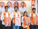 New Delhi, India - Sept. 13, 2026: ABVP release the election manifesto, in New Delhi, India, on Sunday, September 13, 2026.  (Photo by Sanjeev Verma/ Hindustan Times)