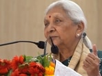 Governor Anandiben Patel (HT File Photo)
