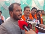 JD(U) leader Shyam Rajak (HT Photo)