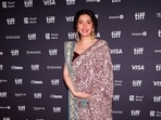 Pregnant Mahira Khan attends the red carpet for Your Mother Your Mother Your Mother at the Toronto International Film Festival on September 12, 2026. (REUTERS)