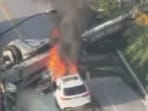 A crane collapse in Brickell injured three people, including two construction workers trapped in a box. 