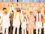 Nayab Singh Saini said it is the government’s responsibility to go among the people, listen to their problems and resolve them. (HT Photo)