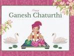 Happy Ganesh Chaturthi 2026: May Lord Ganesha bless you with wisdom, joy, and prosperity. 