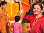 The Ambani family marked Ganesh Chaturthi at Antilia with lavish celebrations. 
