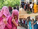 More than 1.44 crore voters were eligible to cast their ballots in the elections. 
