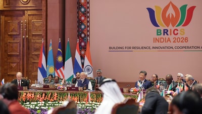 India hosted the BRICS Summit at Bharat Mandapam in New Delhi from September 11-13. ( PMO/X) India hosted the BRICS Summit at Bharat Mandapam in New Delhi from September 11-13. ( PMO/X)