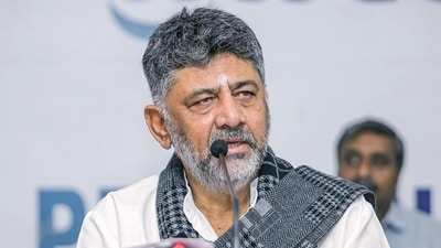 Shivakumar linked US President Donald Trump’s proposed $5,000 payment to American adults to the Congress government’s welfare model. (@DKShivakumar\X) Shivakumar linked US President Donald Trump’s proposed $5,000 payment to American adults to the Congress government’s welfare model. (@DKShivakumar\X)