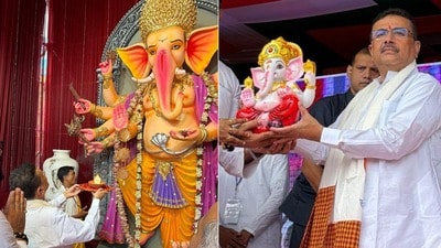বিশ্বকর্মা পুজো নিয়ে কমিউনিস্টদের কটাক্ষ করলেন মুখ্যমন্ত্রী শুভেন্দু অধিকারী। (ফাইল ছবি, সৌজন্যে ফেসবুক Tarunjyoti Tewari﻿)