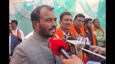 JD(U) leader Shyam Rajak (HT Photo) JD(U) leader Shyam Rajak (HT Photo)