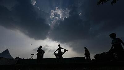 Mahesh Palawat, vice president at Skymet said conditions look ideal for the withdrawal to commence by the end of this week (RAJ K RAJ /HT Photo) Mahesh Palawat, vice president at Skymet said conditions look ideal for the withdrawal to commence by the end of this week (RAJ K RAJ /HT Photo)