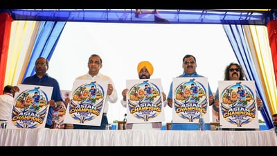 Punjab chief minister Bhagwant Mann made an official announcement about the dates of the AHF Men’s Asian Champions Trophy 2026, which will be hosted in Mohali andJalandhar from October 27 to November 5 on Monday. (Sourced) Punjab chief minister Bhagwant Mann made an official announcement about the dates of the AHF Men’s Asian Champions Trophy 2026, which will be hosted in Mohali andJalandhar from October 27 to November 5 on Monday. (Sourced)