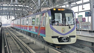 The long-awaited Hinjewadi-Shivajinagar Metro Line 3 is likely to open for passengers by the end of September with Prime Minister Narendra Modi expected to inaugurate the service virtually. ((PIC FOR REPRESENTATION)) The long-awaited Hinjewadi-Shivajinagar Metro Line 3 is likely to open for passengers by the end of September with Prime Minister Narendra Modi expected to inaugurate the service virtually. ((PIC FOR REPRESENTATION))