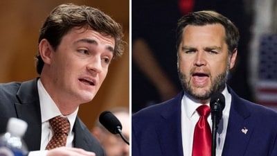 Disturbing post names JD Vance, Nick Shirley as Netizens call for FBI to intervene (REUTERS/Nathan Howard, photo by ALEX WONG / GETTY IMAGES NORTH AMERICA / Getty Images via AFP) Disturbing post names JD Vance, Nick Shirley as Netizens call for FBI to intervene (REUTERS/Nathan Howard, photo by ALEX WONG / GETTY IMAGES NORTH AMERICA / Getty Images via AFP)