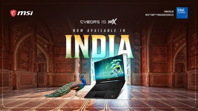 MSI Cyborg 15 Max uses an upgraded thermal system to deliver higher TGP and smoother gameplay. (MSI) MSI Cyborg 15 Max uses an upgraded thermal system to deliver higher TGP and smoother gameplay. (MSI)
