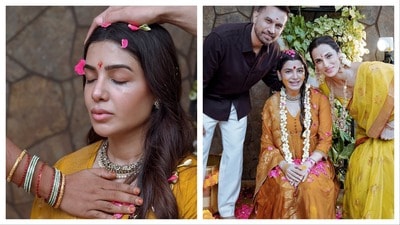 Samantha Seemantham: సమంతకు సీమంతం.. శ్రీవిద్య సాంప్రదాయం, కళా ఆవరణ పూజ.. అసలేంటివి? Samantha Seemantham: సమంతకు సీమంతం.. శ్రీవిద్య సాంప్రదాయం, కళా ఆవరణ పూజ.. అసలేంటివి?