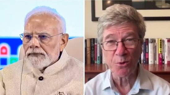 American economist Jeffrey Sachs spoke of India’s population and its position as the world’s most populous country.
