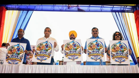 Punjab chief minister Bhagwant Mann made an official announcement about the dates of the AHF Men’s Asian Champions Trophy 2026, which will be hosted in Mohali andJalandhar from October 27 to November 5 on Monday. (Sourced)