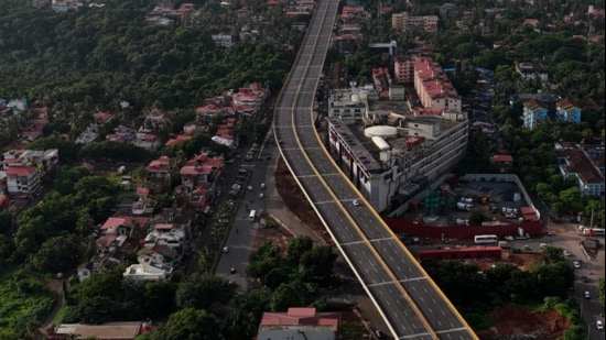 The state government had been keen to open the flyover ahead of Ganesh Chaturthi. (X)