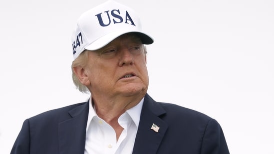 Trump described attempts to limit the technology as part of a “Sick conspiracy” and argued that tighter controls could benefit China.(AP)