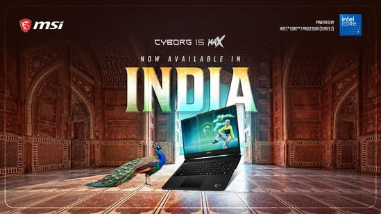 MSI Cyborg 15 Max uses an upgraded thermal system to deliver higher TGP and smoother gameplay. (MSI)