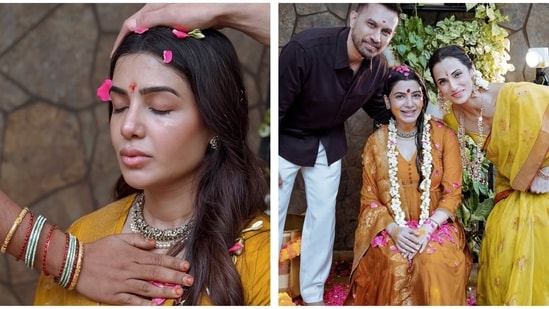 Samantha Ruth Prabhu is expecting her first child with husband Raj Nidimoru.