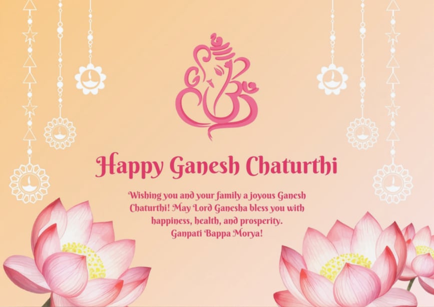 Happy Ganesh Chaturthi 2026 (Canva) Happy Ganesh Chaturthi 2026 (Canva)