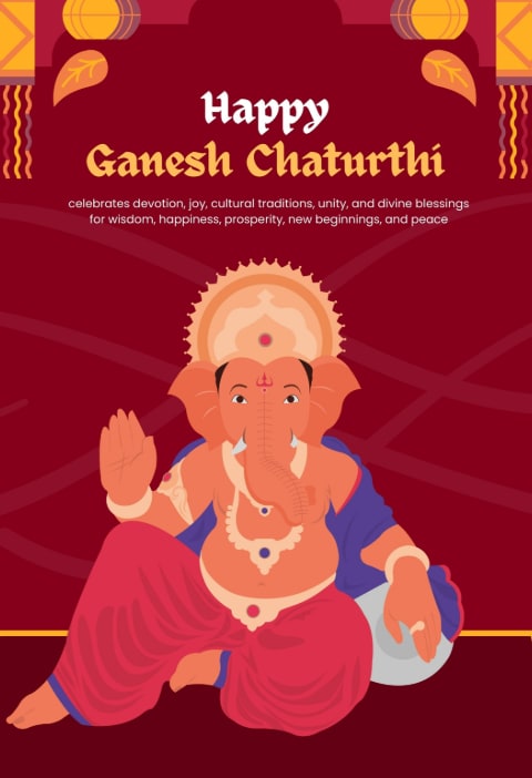 Happy Ganesh Chaturthi 2026 (Canva) Happy Ganesh Chaturthi 2026 (Canva)