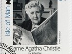 A portrait of Agatha Christie on a British postage stamp. (Shutterstock)