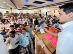 Deepender seeks early paddy procurement from September 15. (HT Photo) Deepender seeks early paddy procurement from September 15. (HT Photo)
