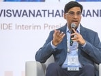 FIDE interim president Viswanathan Anand at the press conference ahead of Chess Olympiad. (FIDE)
