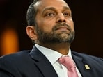 Kash Patel, FBI Director, faced scrutiny in a Senate Judiciary hearing marked by heated exchanges with Democrats.(Bloomberg)