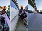 Women riders said protective gear and cautious riding cannot always prevent danger from aggressive motorists.(Handout via PTI)