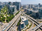 Hyderabad is emerging as one of India’s most institutionalised office markets, with REIT-backed assets accounting for 20% of its operational office stock. (Photo for representational purposes only)(Gemini-generated image)