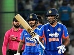 Sanju Samson set up the chase for India with a blistering 57 off 22 balls. His partnership with Abhishek Sharma ended the match as a contest inside the first six overs.