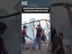 Ecuador: Firefighters, Volunteers Battle Wildfire Near Homes in Quito