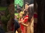 Sidharth Malhotra with Ekta Kapoor at LalbaugCha Raja