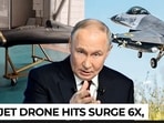 Ukraine has deployed F-16 fighters armed with AIM-9 Sidewinder and AIM-120 AMRAAM missiles against Russian jet-powered drones, President Volodymyr Zelensky said. 