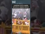 Police Use Water Cannons To Disperse Congress Protest In Chandigarh