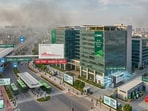 For nearly 70% of office space tenants, employees’ travel time to the workplace is an important consideration when choosing an office location., a report by CBRE has said.(Gemini-generated photo)