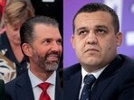 Donald Trump Jr and Bettina Anderson's wedding festivities were paid for by Russian oligarch Umar Kremlev. (Reuters, X/@swd2)