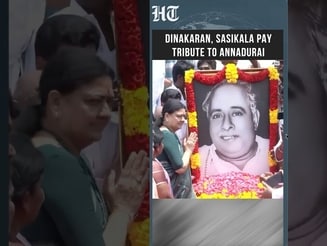 First Tamil Nadu CM Annadurai Remembered as Dinakaran, Sasikala Pay Tributes