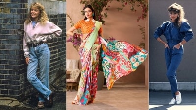 Fashion finds you can use to create 80s look in real life. (Liva) Fashion finds you can use to create 80s look in real life. (Liva)