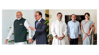 Anwar Ibrahim also used Bollywood songs for posts featuring his own BRICS-related engagements. (HT)