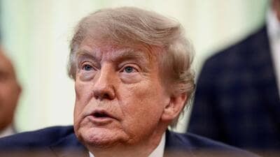 FILE PHOTO: U.S. President Donald Trump speaks during an event to sign executive orders related to beef, in the Oval Office of the White House (REUTERS)