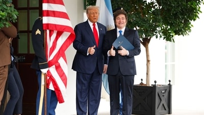 Leaders such as Argentina’s Javier Milei share Donald Trump’s priorities on cracking down on cartels and checking migration. (Photo credit: Getty Images) Leaders such as Argentina’s Javier Milei share Donald Trump’s priorities on cracking down on cartels and checking migration. (Photo credit: Getty Images)