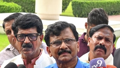 Raut's reaction comes after the CBI registered an FIR in connection with the death of Salian, who was the former manager of late actor Sushant Singh Rajput (PTI) Raut's reaction comes after the CBI registered an FIR in connection with the death of Salian, who was the former manager of late actor Sushant Singh Rajput (PTI)